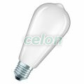 LED Classic Edison 55 Filament P 5.4W 827 Frosted E27, Surse de Lumina, Lampi LED Vintage Edison, Ledvance