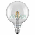 Led Classic Globe 125 40 Filament P 3.4W 827 Clear E27, Fényforrások, LED fényforrások, LED nagygömb izzók, Ledvance