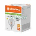 Led Classic Globe 125 40 Filament P 3.4W 827 Clear E27, Fényforrások, LED fényforrások, LED nagygömb izzók, Ledvance
