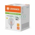 Led Classic Globe 125 60 Filament P 5.9W 827 Clear E27, Fényforrások, LED fényforrások, LED nagygömb izzók, Ledvance