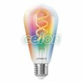 SMART+ MATTER Filament Edison 40 4.8W 827...865 Multicolor E27, Fényforrások, Intelligens Led izzók, Ledvance