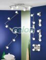 Mennyezeti lámpa X-forma E14 4x9W matt nikkel/fehér Sesto 90291 Eglo, Világítástechnika, Beltéri világítás, Spot lámpák, Eglo