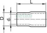 Izolaţie pentru papuci neizolaţi, PVC ignifug 50mm2, Materiale si Echipamente Electrice, Elemente de conexiune si auxiliare, Papuci si mufe izolate si neizolate, Papuci şi mufe neizolate, Izolaţii pentru papuci neizolaţi, Tracon Electric