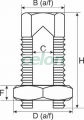 Element de legătură cu şurub pentru derivaţie cabluri, alamă 4-16mm2, Alte Produse, Tracon Electric, Elemente de conexiune, Papuci şi mufe neizolate, Cleme de legătură cu şurub pentru realizarea derivaţiilor, Tracon Electric