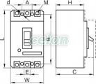 Întrerupător compact cu declanşator 220 Vc.c. - 3x230/400V, 50Hz, 700A, 65kA, 2xCO KM7-7001C - Tracon, Materiale si Echipamente Electrice, Intreruptoare automate in carcasa turnata, Intreruptoare automate in carcasa turnata, Tracon Electric
