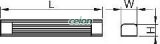 Corp iluminat de siguranţă, permanent 230V, 50Hz, T5, G5, 1×8W, 3h,2,4V/4,5Ah,Ni-Cd, IP65,, Alte Produse, Tracon Electric, Corpuri de iluminat, Tracon Electric