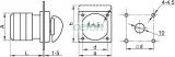 Întrerupător manual, ON-OFF 400V, 50Hz, 125A, 3P, 30kW, 88×88mm, 90°, Automatizari Industriale, Întrerupătoare separatoare, Separatoare, Tracon Electric