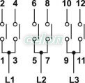 Selector, 1-0-2 400V, 50Hz, 125A, 2×3P, 30kW, 88×88mm, 90°, Automatizari Industriale, Întrerupătoare separatoare, Separatoare, Tracon Electric