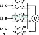 Comutator voltmetric tensiune de fază şi de linie, Automatizari Industriale, Întrerupătoare separatoare, Separatoare, Tracon Electric