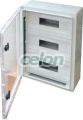 Műanyag elosztószekrény maszkos átlátszó ajtóval 3×17 mod, H×W×D=500×400×175mm, IP65, IK10, 1000V AC/DC, Egyéb termékek, Tracon Electric, Elosztódoboz, szekrény, Tracon Electric