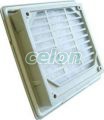 Szellőztető ventilátor szűrőbetéttel 150×150mm, 43/55 m3/h, 230V 50/60Hz, IP54, Egyéb termékek, Tracon Electric, Elosztódoboz, szekrény, Tracon Electric