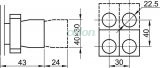 Buton albastru, iluminat, bec glim 1×NO, 3A/400V AC, 230V, IP42, Automatizari Industriale, Butoane, Comutatoare, Lampi, cutii cu butoane si joystickuri, Butoane, selectoare si lampi din metal Ø22, Butoane Ø22, Tracon Electric