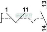 Comutator cu braţ, iluminat, verde,LED, 2 poziţii,în carcasă 1×NC+1×NO, 3A/400V AC, IP44, Automatizari Industriale, Butoane, Comutatoare, Lampi, cutii cu butoane si joystickuri, Butoane, selectoare si lampi din metal Ø22, Selectoare Ø22, Tracon Electric