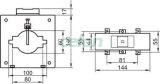 Áramváltó - 1500/5A AV1001500 - Tracon, Automatizálás és vezérlés, Transzformátorok, Kisfeszültségű áramváltók, Tracon Electric